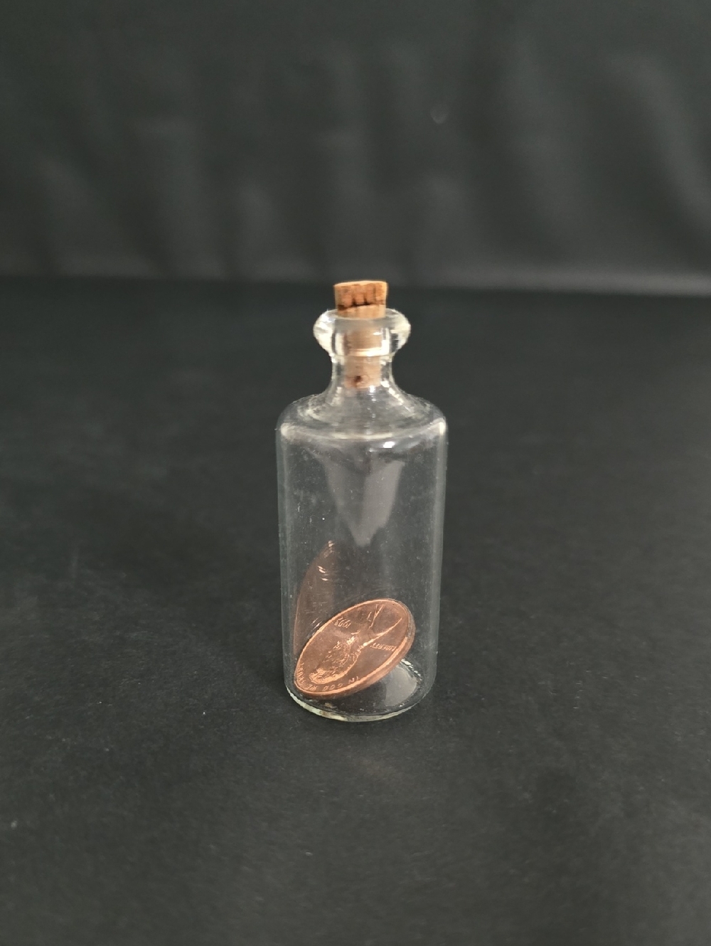 Vintage 1993 Penny In A Bottle